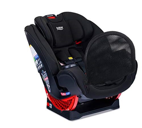 Britax One4Life ClickTight All-In-One Car Seat, 10 Years of Use, Infant, Convertible, Booster, 5 to 120 Pounds, Safewash Fabric, Eclipse Black