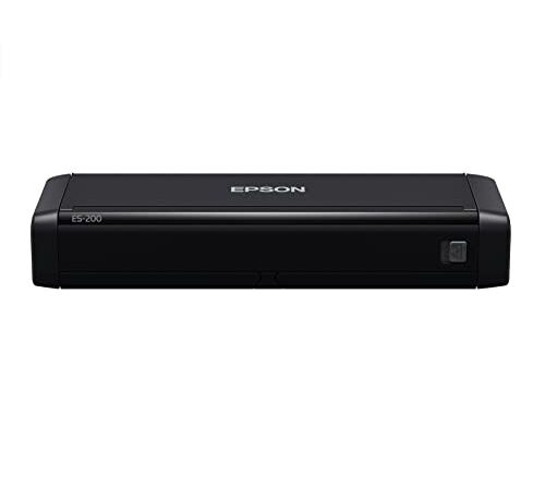 Epson WorkForce ES-200 Colour Portable Document Scanner with ADF for PC and Mac, Sheet-fed and Duplex Scanning