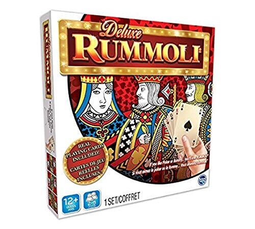 Game Rummoli Deluxe with Game Board (20 X 20) - If You Like Poker Or Rummy...You'll Love Rummoli, Multicolor