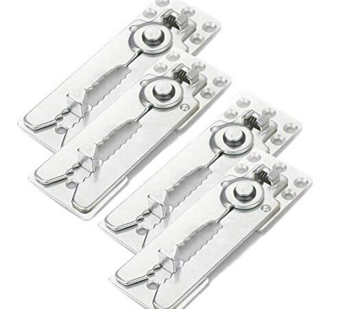 Gizhome 4 Pack Sofa Snap Sectional Couch Connector with Screws