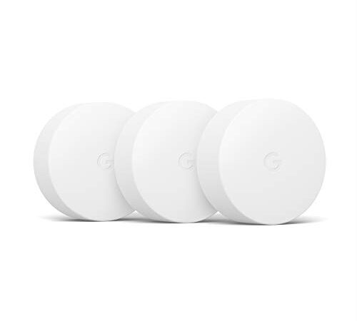 Google Nest Temperature Sensor 3 Pack - Nest Thermostat Sensor - Nest Sensor That Works with 3rd Generation Nest Learning Thermostat and Nest Thermostat E - Smart Home