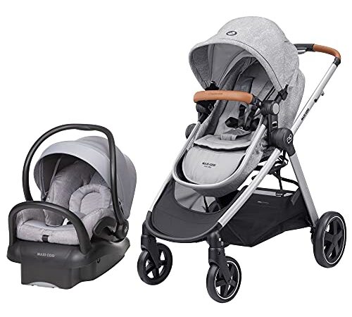 Maxi-Cosi Zelia Max 5-In-1 Modular Travel System, Nomad Grey