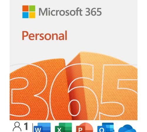 Microsoft 365 Personal | 12-Month Subscription, 1 person | Premium Office apps | 1TB OneDrive cloud storage | PC/Mac/iOS/Android/Chrome Download