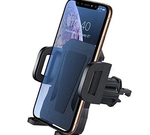 Miracase Air Vent Phone Holder for Car,Universal Cell Phone Vehicle Mount with Adjustable Clip Compatible with iPhone 14 Series/iPhone 13 Series/12 /11 Pro Max/XR/Samsung and More