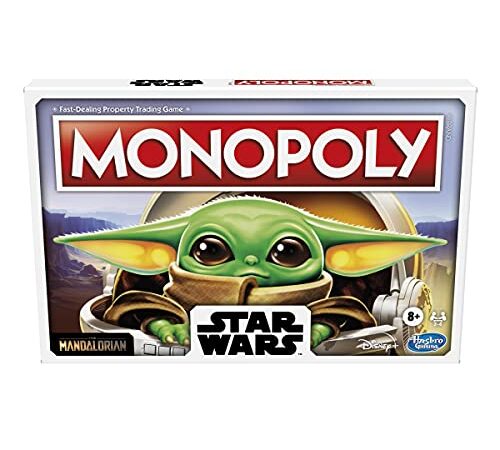 Monopoly: Star Wars The Child Edition Board Game for Families and Kids Ages 8 and Up, Featuring The Child, Who Fans Call Baby Yoda