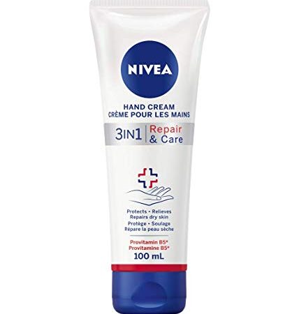 NIVEA 3-in-1 Repair & Care Hand Cream, 100ml