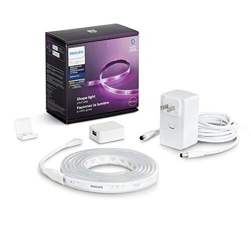 Philips Hue White and Color Ambiance Lightstrip Base Kit with Bluetooth