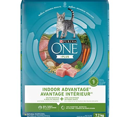 Purina ONE Dry Cat Food, Indoor Advantage 7.2 kg