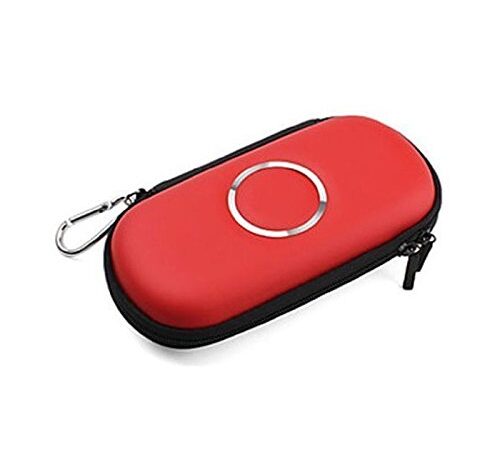 Sudroid carryer Bag iHard Case Bag Pouch Cover for PSP 3000/2000/1000 (Red)