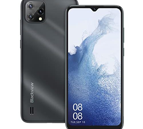 Unlocked Smartphones Canada, Blackview A55, 4G Dual SIM Smartphone, Android 11 OS 3GB+16GB ROM Cell Phones Unlocked, 6.5" HD+, Face ID Detection, 4780mAh high Capacity Battery Unlocked Phone