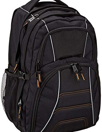 AmazonBasics Laptop Computer Backpack - Fits Up To 17 Inch Laptops