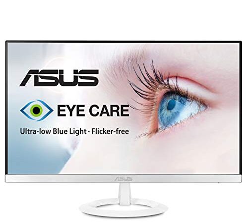 Asus Full HD 1080P IPS HDMI VGA Eye Care Monitor, 23", White (VZ239H-W)