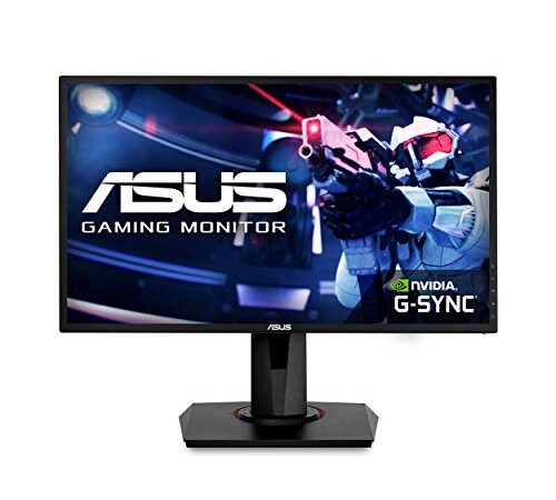 Asus VG248QG 24” G-Sync Compatible Gaming Monitor 165Hz Full HD 1080p 0.5ms DP HDMI DVI Eye Care