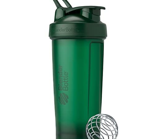 Blender Bottle Classic V2 Shaker Bottle Perfect for Protein Shakes and Pre Workout, 28-Ounce, Forest