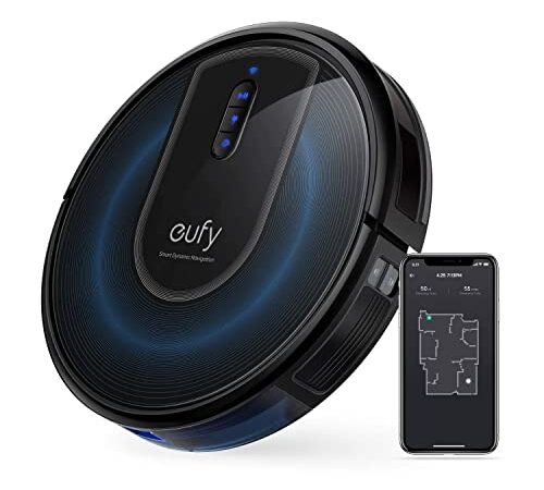 eufy by Anker, RoboVac G30, Robot Vacuum with Dynamic Navigation 2.0, 2000 Pa Strong Suction, Wi-Fi, Compatible with Alexa, Carpets and Hard Floors, Ideal for Pet Owners