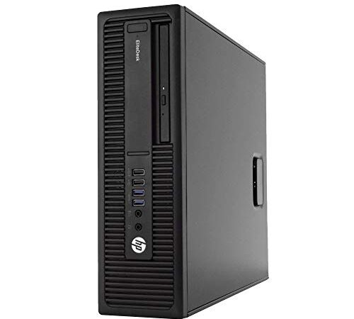 HP EliteDesk 800 G2 SFF Desktop PC: Intel Core i5-6500 Quad-Core 3.2GHz | 500GB HDD | 8GB RAM | Windows 10 Professional (Renewed)