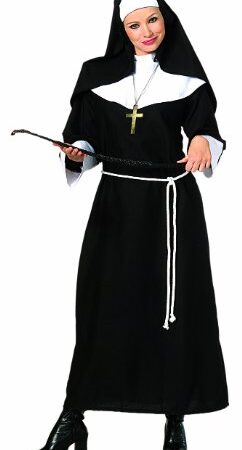 Rubies Costume Complete Nun, Black, One Size