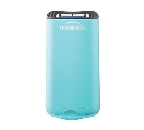 Thermacell Patio Shield Mosquito Repeller, Blue; Highly Effective Mosquito Repellent for Patio; No Candles or Flames, DEET-Free, No Odour, Bug Spray Alternative; Includes 12-Hour Refill