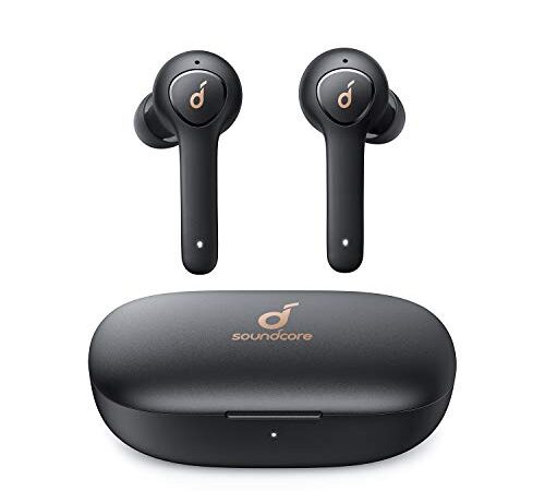 Anker Soundcore Life P2 True Wireless Earbuds with 4 Microphones, CVC 8.0 Noise Reduction, Graphene Driver, Clear Sound, USB C, 40H Playtime, IPX7 Waterproof, Wireless Earphones for Work, Home Office