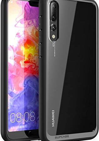 Huawei P20 Pro Case, SUPCASE Unicorn Beetle Style Series Premium Hybrid Protective Clear Case for Huawei P20 Pro/CLT-L29 2018 Release, Retail Package(Black)