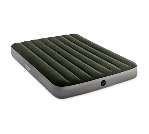 Intex Dura-Beam Standard Series Prestige Downy Airbed with Battery Pump, Full