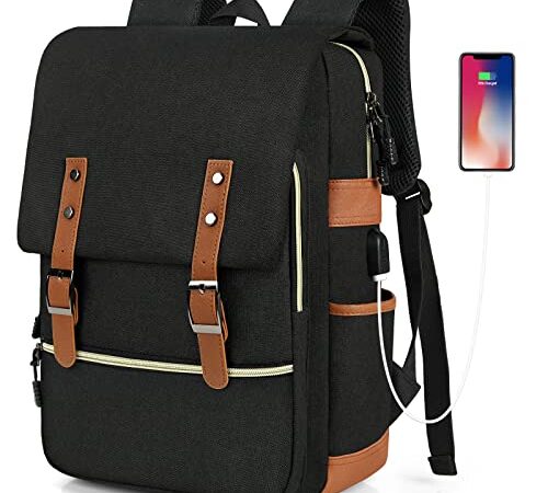 Laptop Backpack 15.6inch School Backpack for Women Men Waterproof Travel Backpack Carry on Computer Backpack for Work College