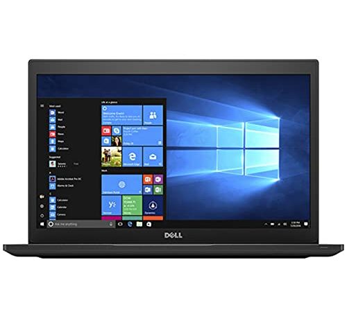 Latitude 7480 14in Business Notebook, 14in HD Anti-Glare, Intel Core i5-6300U 2.4GHz Dual-Core, 16GB DDR4, 256GB Solid State Drive, Webcam, Bluetooth, Windows 10Pro (Renewed)