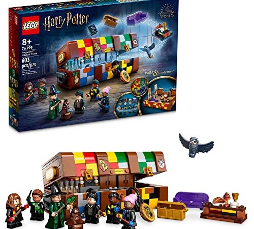 LEGO Harry Potter Hogwarts Magical Trunk 76399 Building Kit; Cool, Collectible Toy Featuring Popular Character Minifigures from The Harry Potter Movies; Great Gift for Kids Aged 8+ (603 Pieces)