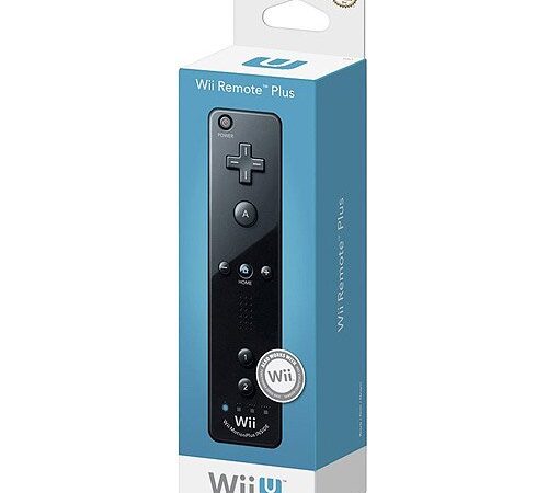 Nintendo Wii Remote Plus Black - Black Edition