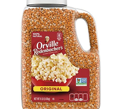 Orville Redenbacher's Gourmet Popcorn Kernels, Original Yellow, 8 lb