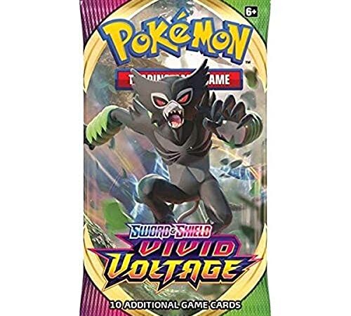 Pokèmon 175-80749 Pokemon-Sword & Shield 4 Vivid Voltage-Booster Pack