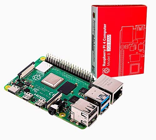 Raspberry Pi 4 Model B, 2019 Quad Core 64 Bit, WIFI Bluetooth (2GB)