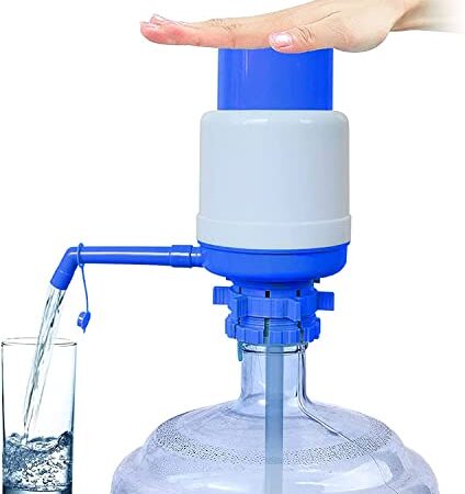 Water Jug Pump,Water Bottle Pump,Manual Water Pump,Water Jug Dispenser,Water Dispenser Pump,5 Gallon Water Pump,Hand Water Pump Fits Most 2-6 Gallon Water Coolers Manual