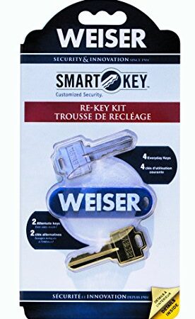 Weiser Smart Key Re-Key Kit - Re-Key Any Weiser Lock in Seconds in 3 Easy Steps