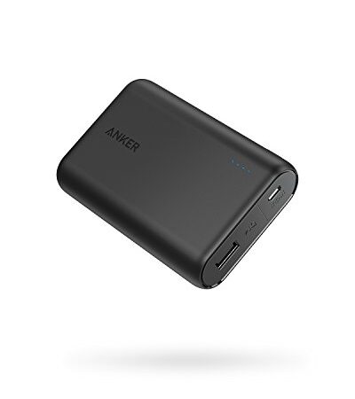 Anker PowerCore, 10000mAh External Batteries, Ultra-Compact Portable Charger, High-Speed Charging Technology Power Bank for iPhone, Samsung Galaxy and more