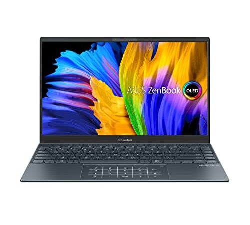 ASUS ZenBook 13 Ultra-Slim Laptop, 13.3” OLED FHD NanoEdge, Intel Core i5-1135G7, 8GB RAM, 256GB SSD, NumberPad, Thunderbolt 4, Wi-Fi 6, Windows 11 Home, UX325EA-DS59-CA