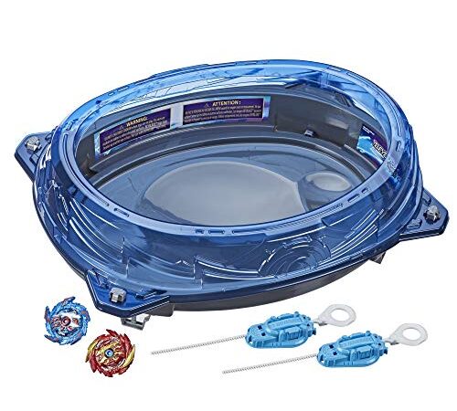 Beyblade Burst Surge Speedstorm Volt Knockout Battle Set – Complete Battle Game Set with Beystadium, 2 Battling Top Toys and 2 Launchers