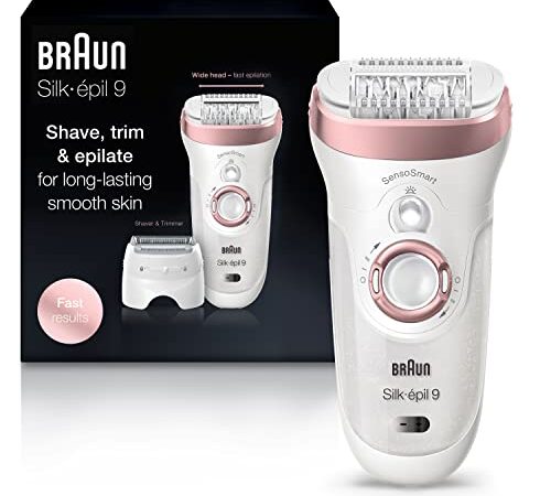 Braun-Epilator-Silk- pil-9-9-720,-Hair-Removal-for-Women,-Wet-&-Dry,-Womens-Shaver-&-Trimmer,-Cordless,-Rechargeable