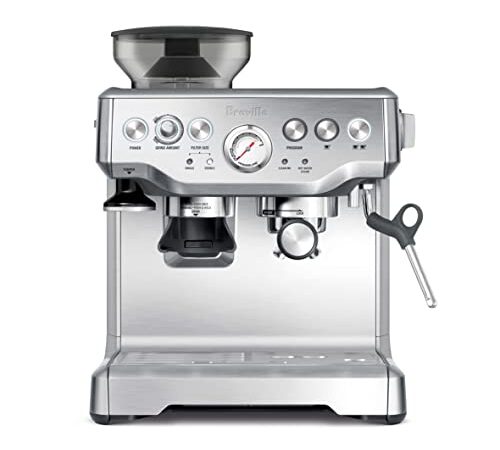 Breville BES870XL Barista Express Espresso Machine, Brushed Stainless Steel