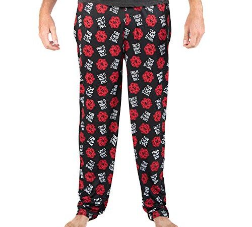 Dungeons & Dragons Dice Meme Sleep Lounge Pants Pajamas