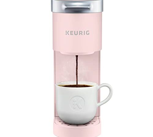 Keurig K-Mini Single Serve K-Cup Pod Coffee Maker, Featuring An Ultra-sleek Design, Dusty Rose