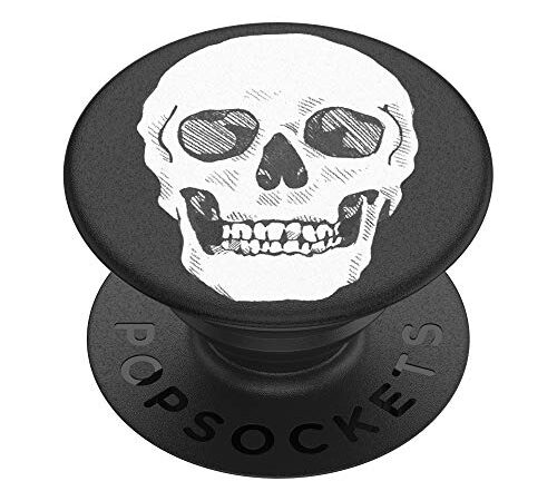 ​​​​PopSockets: Phone Grip with Expanding Kickstand, Pop Socket for Phone - Shaky Bones White