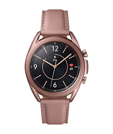 Samsung Galaxy Watch 3 (41mm) Bluetooth WiFi only - Smartwatch Mystic Bronze (Renewed)