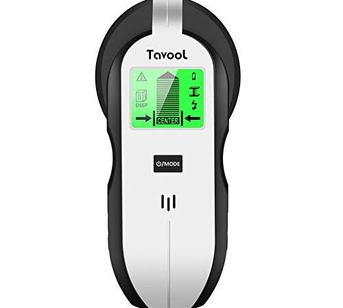 Tavool Stud Finder - 4 in 1 Electronic Stud Sensor Detector Wall Scanner Beam Finders Center Finding with LCD Display for Wood AC Wire Metal Studs Joist (4 in 1 Stud Fidner)