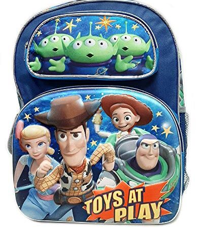 Toy Story 4 Toys At Play 3D Molded Large 16" Backpack