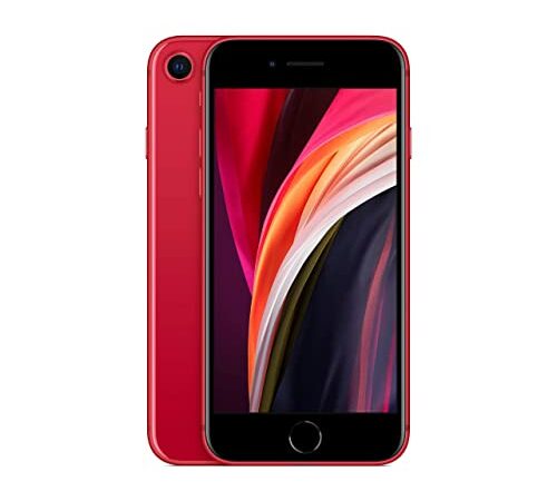 Apple iPhone SE, 64GB, Red - Fully Unlocked (Renewed)