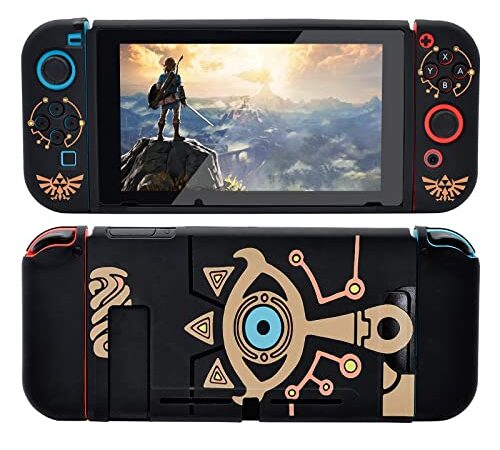 Protective Case for Zelda Switch, Protective Case Compatible with Nintendo Switch, for Zelda Game Accessories Soft Slim Cover Shell for Console