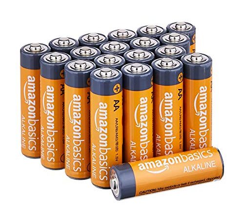 Amazon Basics AA 1.5 Volt Performance Alkaline Batteries - Pack of 20