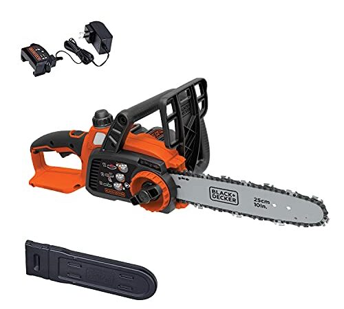 BLACK+DECKER 20V Max Lithium Ion Chainsaw, 10-Inch (LCS1020) (Discontinued By Manufacturer)